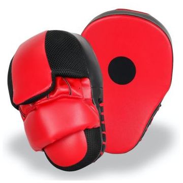 Vinyl Focused Curved Punching Mitts for Focused Hand Target Bag to Punch & Kickboxing, MMA Muay Thai Home Gym Training Pads for Men and Women
