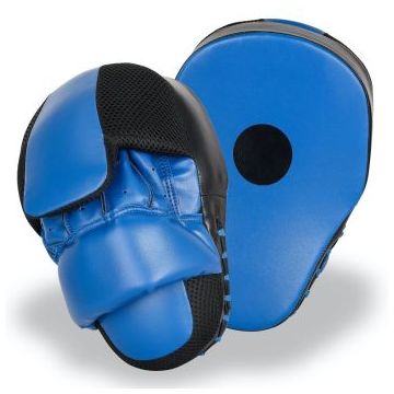 Vinyl Focused Curved Punching Mitts for Focused Hand Target Bag to Punch & Kickboxing, MMA Muay Thai Home Gym Training Pads for Men and Women