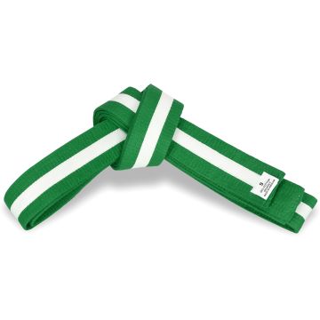 White Strip Karate Belts with 9 Rows of Stitching, Ideal for Traditional Karate, MMA, Judo, Taekwondo