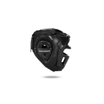Head Guard with Removable Face Shield (Black)