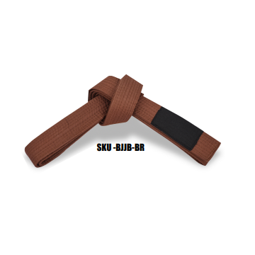BJJ Belts For Kids & Adults, Solid Color Belts With Sleeve Bar for Ranking Stripes