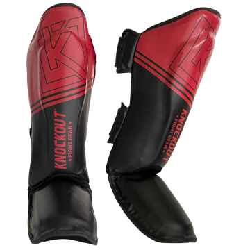 Muay Thai Shin Guards MMA Martial Arts -Padded, Adjustable Leg Guards with Instep Protection for Training and Sparring Gear Kickboxing Equipment – Durable, Professional