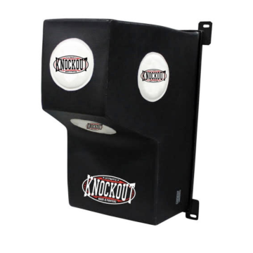 Wall Mount Boxing MMA Training Uppercut Punching Bag , Black