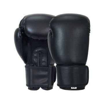 Plain Boxing Gloves Made By High Rex Leather With No Logo For Men Women Muay Thai Kickboxing And Training