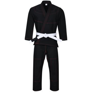 Kids Brazilian Jiu Jitsu Gi for Kimonos LightWeight, Preshrunk with Free White Belt