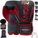 Knockout Elite Boxing Gloves with Hand Wraps and Mouth Guard for Men, Women Muay Thai, Kickboxing, Youth Heavy Bag Workouts, and Home Gym Training (Size 8OZ-16OZ)