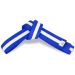White Strip Karate Belts with 9 Rows of Stitching, Ideal for Traditional Karate, MMA, Judo, Taekwondo