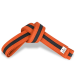 Black Strip Karate Belts with 9 Rows of Stitching, Ideal for Traditional Karate, MMA, Judo, Taekwondo